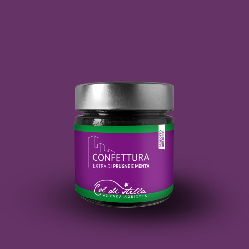 Confettura Extra di Prugne e Menta