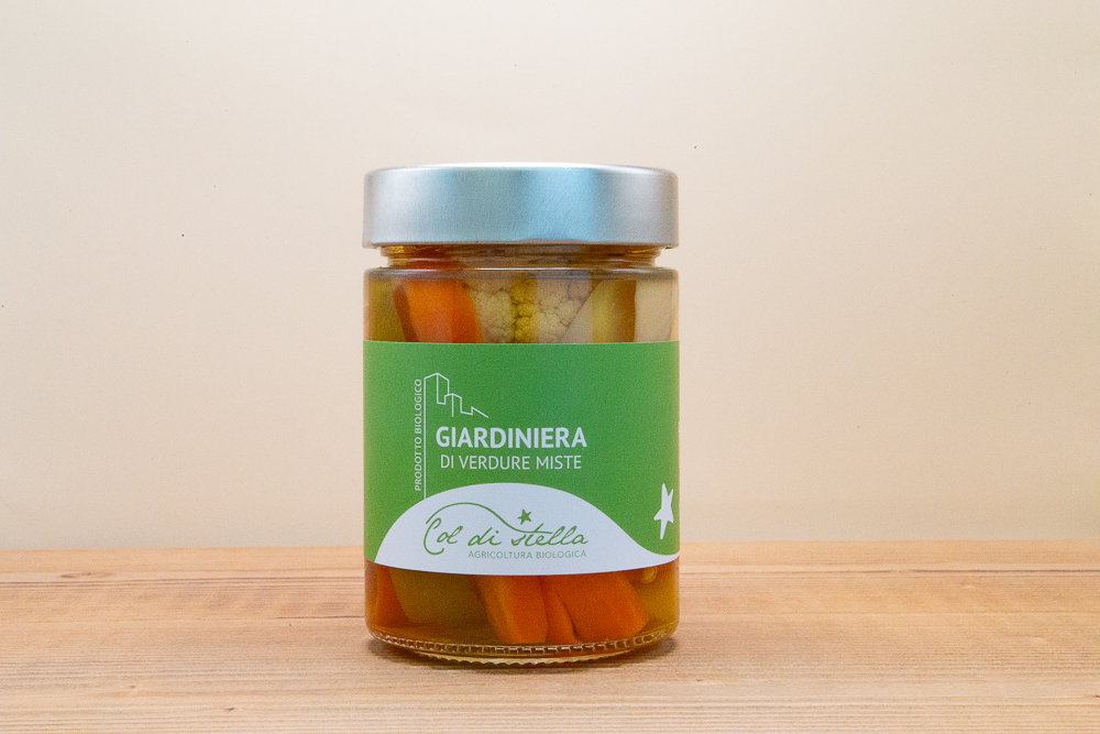 Col di stella - Giardiniera di verdure miste bio