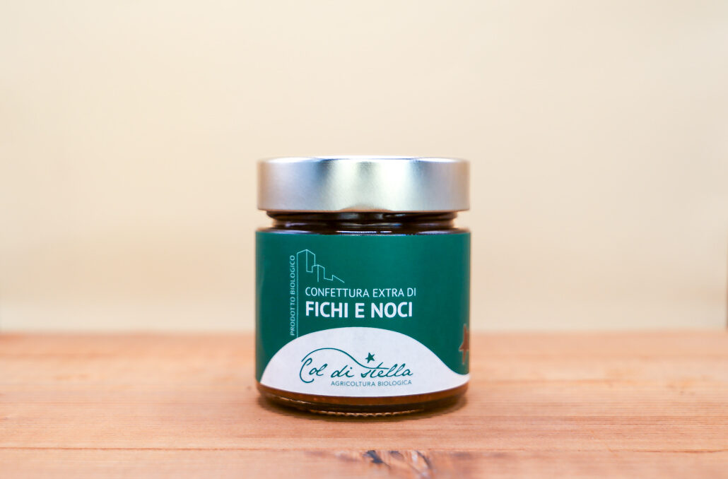 Col di stella - Confettura extra di fichi bio e noci